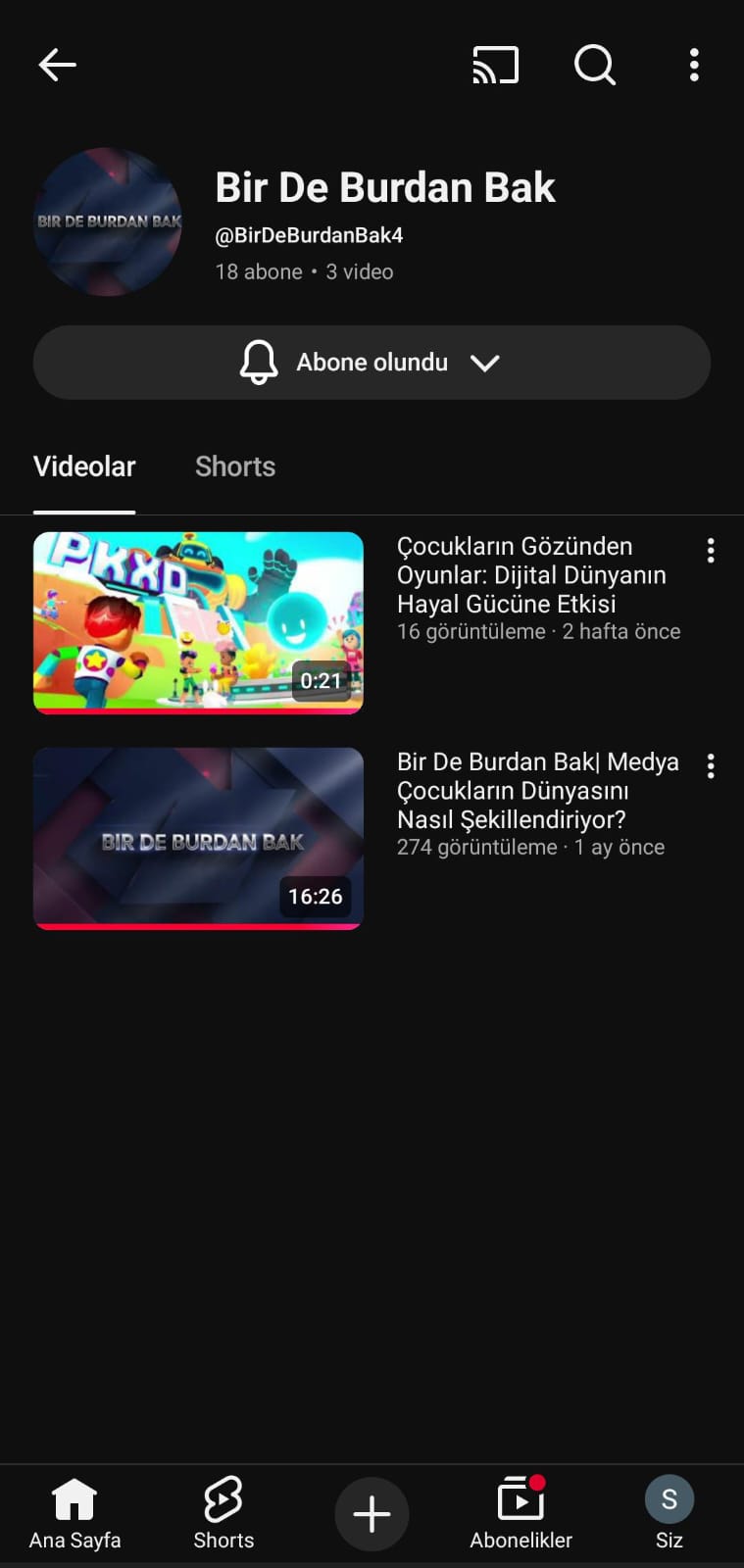 Bir De Burdan Bak